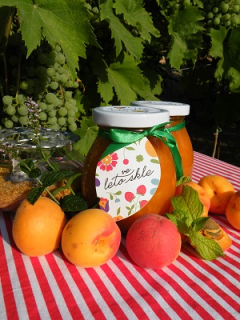 Meruňkový extra džem s se zlatým třtinovým cukrem 260g